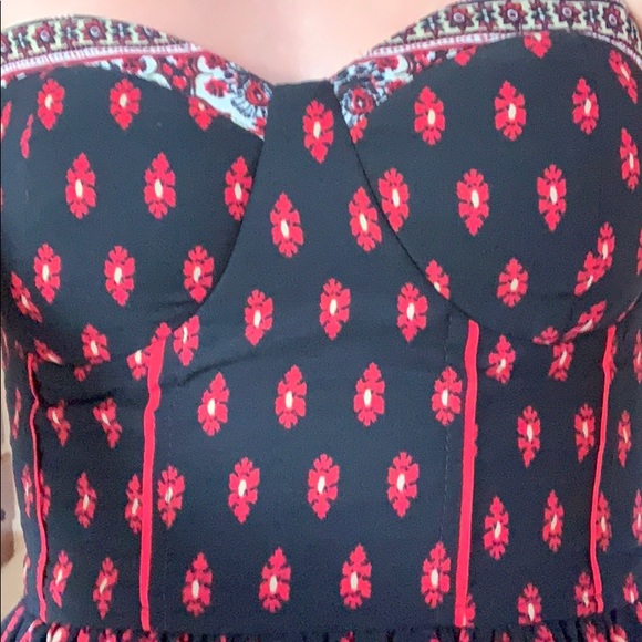 Women’s Black & Red Dress - Picture 3 of 4